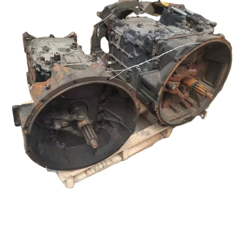 Sinotruk howo used transmission HW19710 HW19712 used gearbox good performance for sale