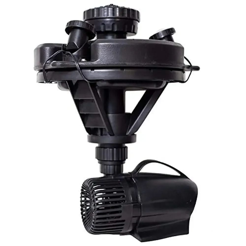 

Floating Fountain 1/4 HP with Lights & 50ft Power Cord High Performance Water Display System Easy Installation 2300 GPH Pump 3