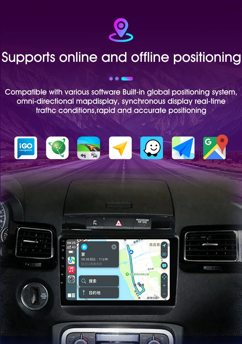 وحدة رأس شاشة تعمل باللمس عالية الدقة لسيارة فولكس فاجن طوارق FL NF 2010 - 2018 Carplay راديو السيارة أندرويد نظام ملاحة تلقائي GPS FM BT Autoradio