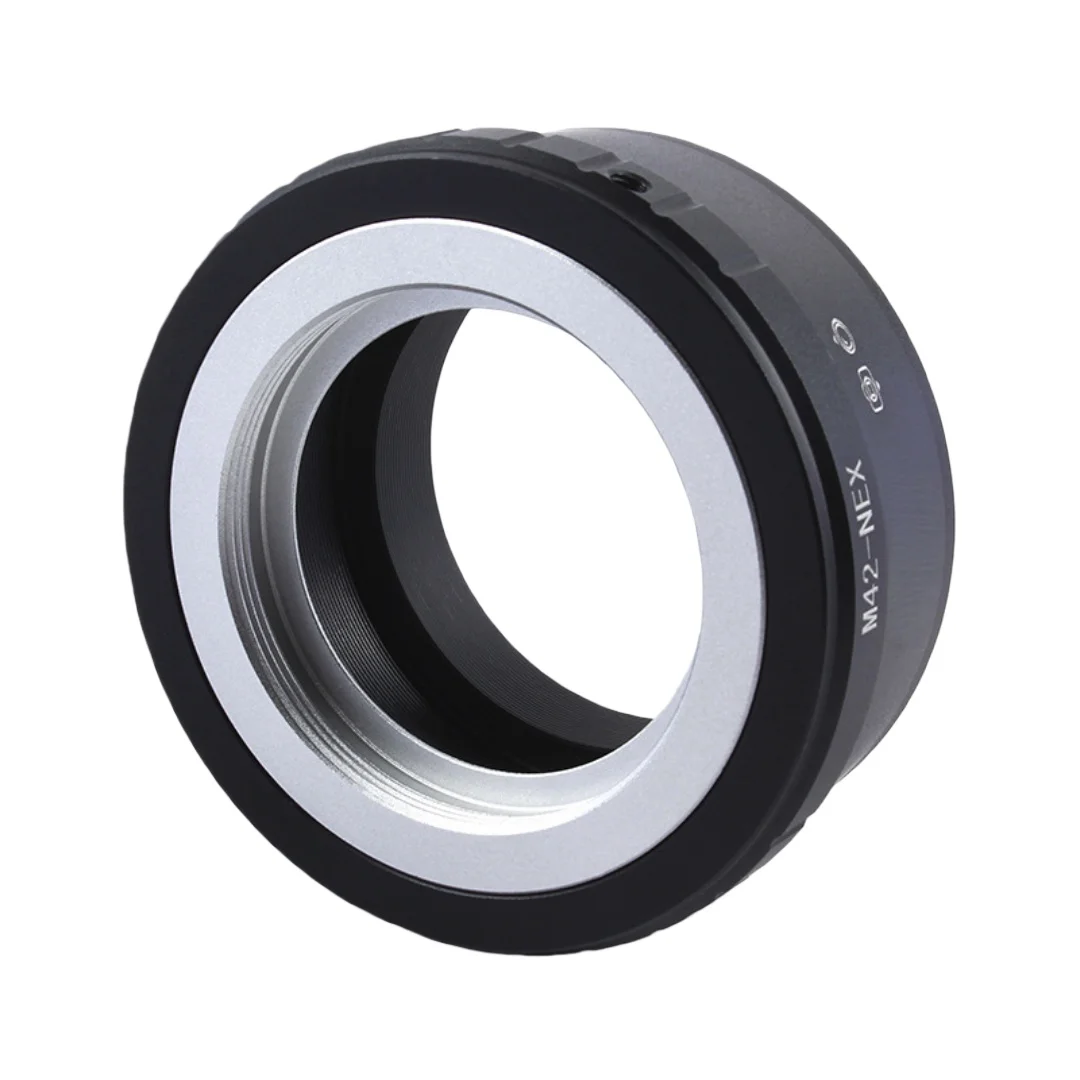 M42 to NEX Lens Adapter Transfer Conversion Ring Mount M42 Screw Mount Lenses for Sony NEX Mirrorless Camera M42-NEX