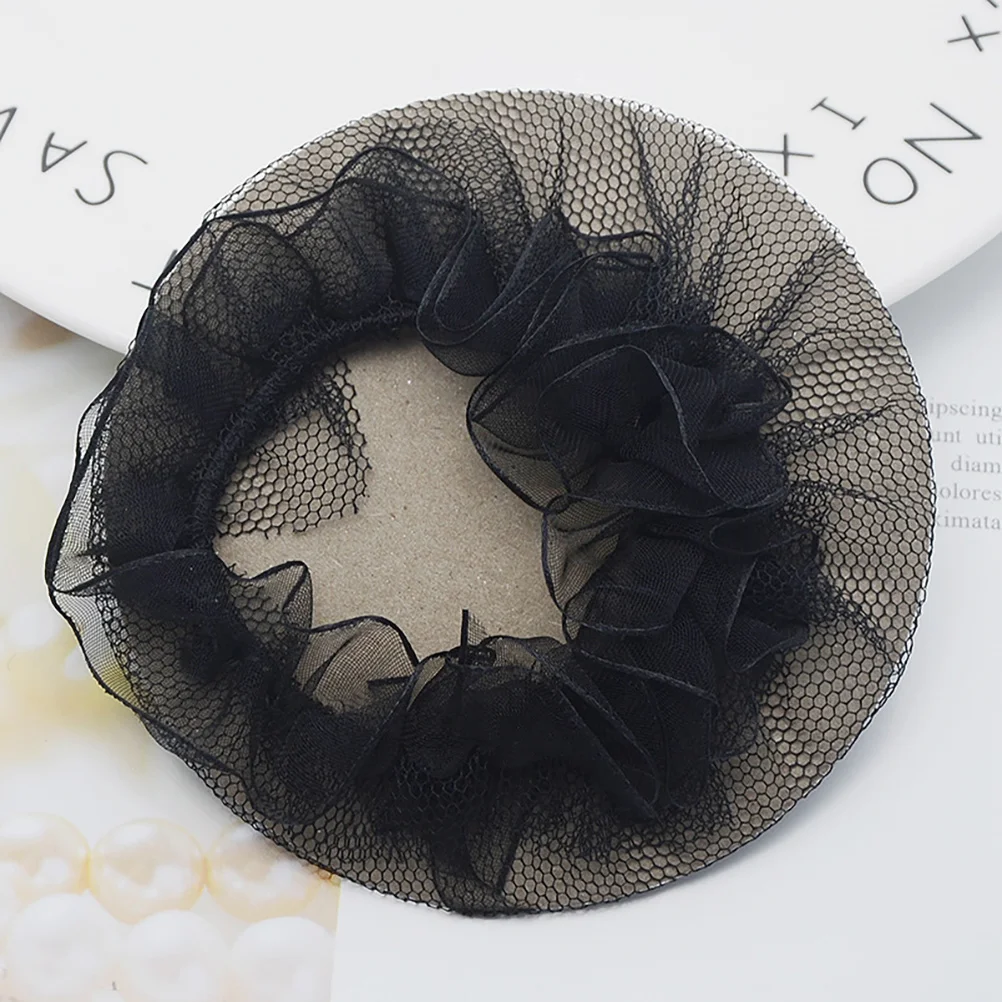 

20pcs Flower Bud Bun Maker Nets Stretchy Elastic Mesh Hairnets Women Lightweight Breathable Hair Accessories for for Women