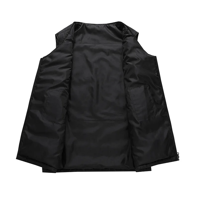 Minsu 2025NewMaleVHeated Vest Cotton Vest Electric Heated VestUSBPowered Intelligent Constant Temperature Heating Garment