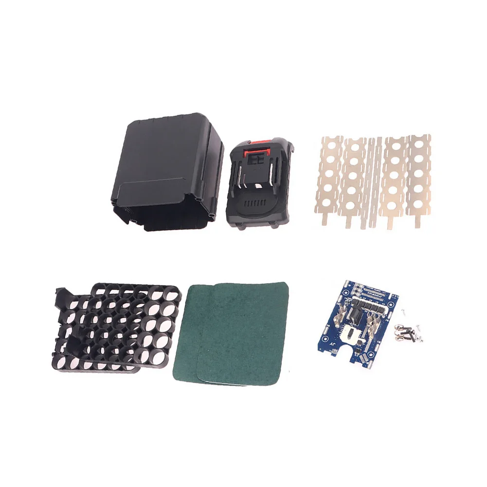 30 Cells Plastic Battery Case Shell For Li-ion Battery Pack Assembly Repair DIY Power Tool Accessories