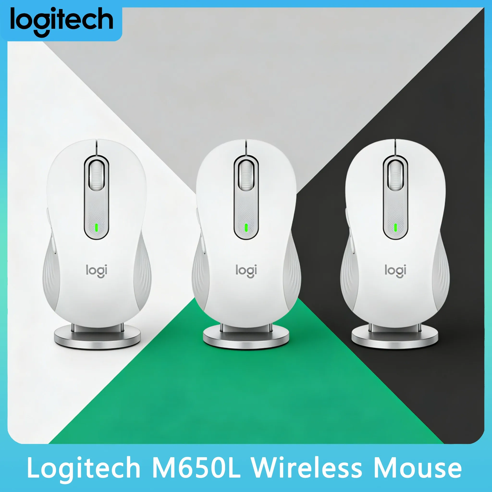 

Мышь Logitech M650/M650L с настраиваемыми кнопками и бесшумным кликом
