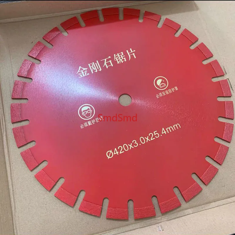 Blade Dry Cutting Disc for Marble Concrete Porcelain Tile Granite Quartz Stone concrete cutting discs 420mm Diamond Saw 16.54