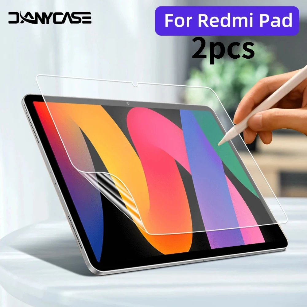 

2pcs For Mi Pad 6/5/7/6S Pro For Redmi Pad/Pad 2 Pro For Xiaomi Pad 6S Pro Screen Protectors Paper Feel Film PET Painting Write