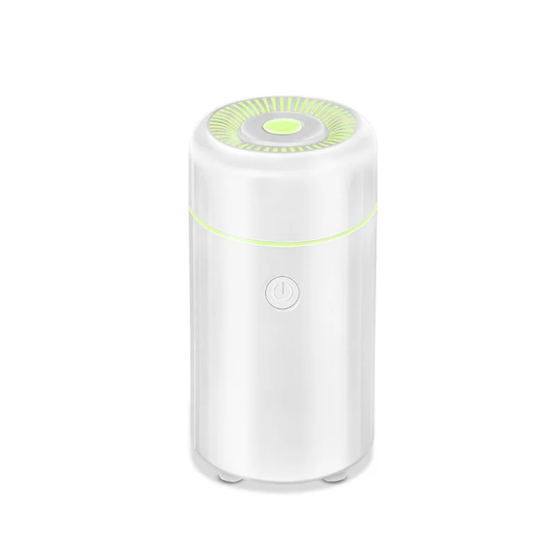 Diffusori per auto per oli essenziali, diffusore di profumo USB, diffusori di oli per aromaterapia, 7 colori per auto, casa, viaggi, bianco