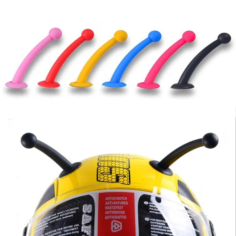 Silicone Motorcycle Helmet Antenna Bee Snail Tentacle Angle Personalized Decorative Accessories