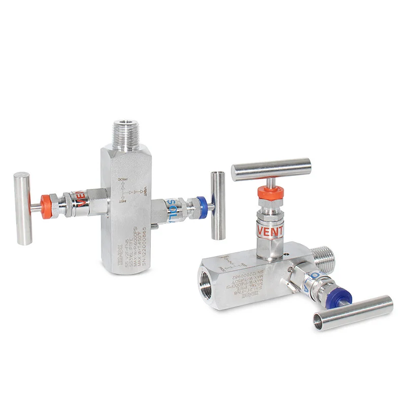 

Two Valve Group DN5 Stainless Steel Two Valve Group High-Pressure Integrated Two Valve Group