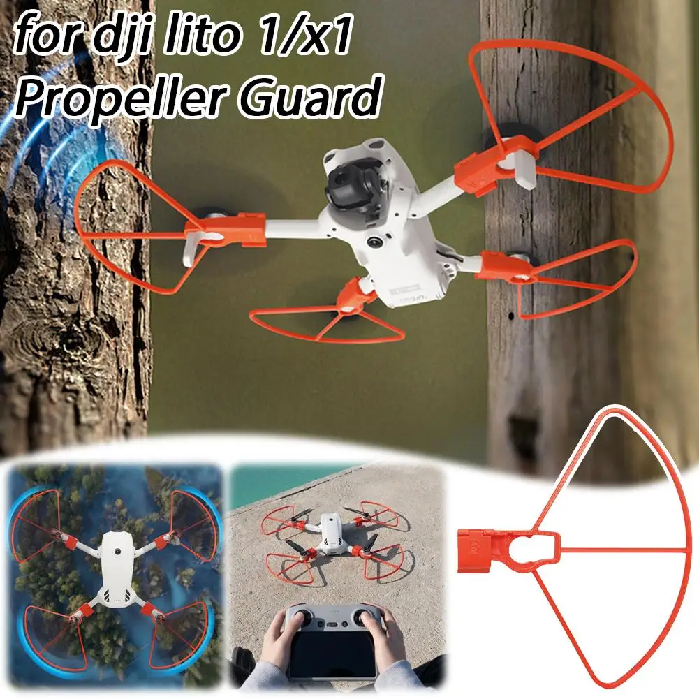 Propellerschutz Anti-Kollisionsschutz für DJI Lito X1 - Landegestell-Schutzstoßfänger für Drohnenzubehör – Detail 9