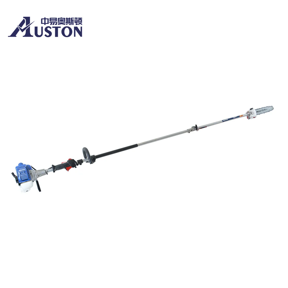Tree Branch Cutting 2 Stroke  Petrol Power Pruning Long Telescopic Pole Chainsaw