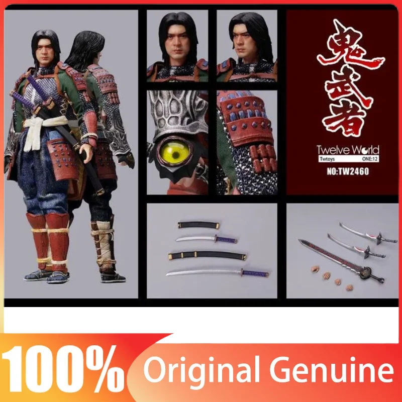 Em Estoque TWTOYS Figura de Ação Onimusha Takeshi Kaneshiro Escala 1/12 6 polegadas TW2460