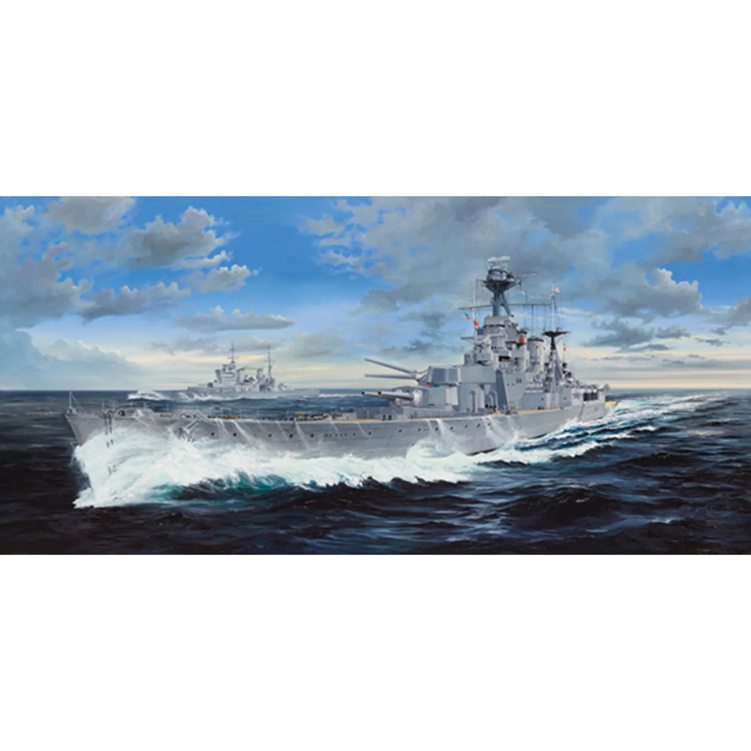

Trumpeter 03710 1/200 HMS Hood Battle Cruiser Warship Model Kit Plastic High-Precision Ship Building for Enthusiasts