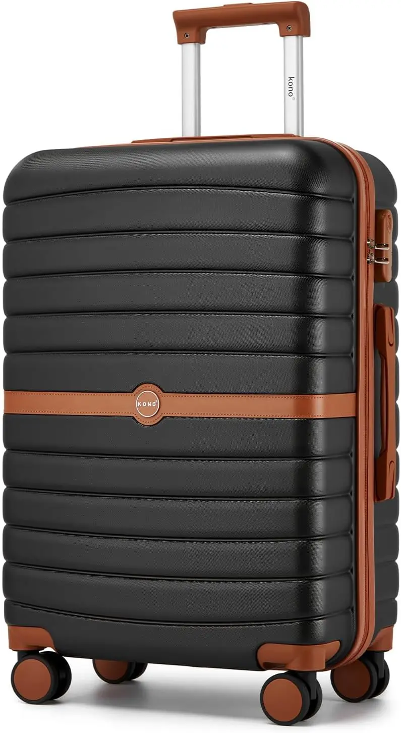 KONO Hard Shell Case (55/66/76 cm) PC-koffer Set met 360° °   Rol- en cijferslot - afbeelding 1
