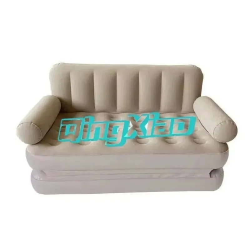 Automatic Inflatable Sofa Bed With Built In Pump Portable Foldable Lazy Air Mattress For Camping Tent Home Outdoor Use