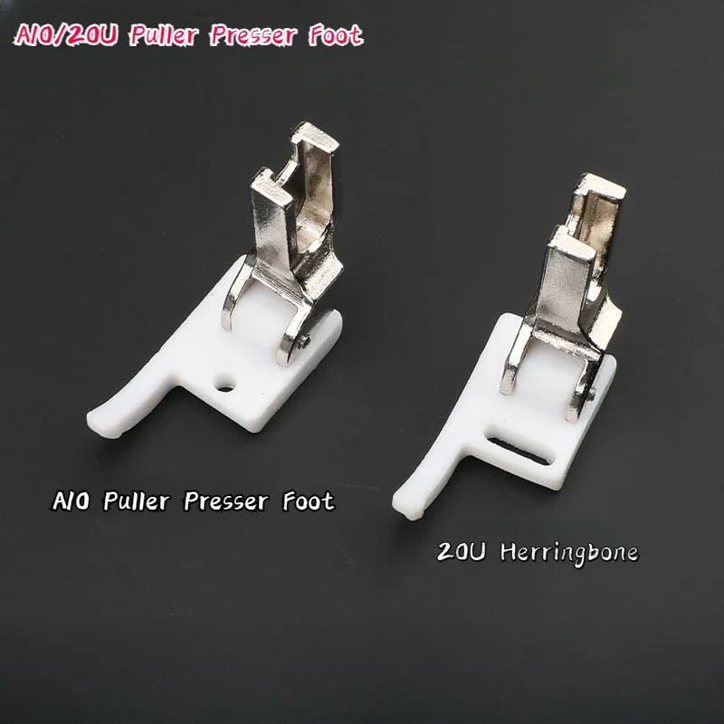 

Plastic Slide Presser Foot, Flat Car Sewing Machine, Serging Cylinder, Double Hemming Device, 20U Triangle Needle