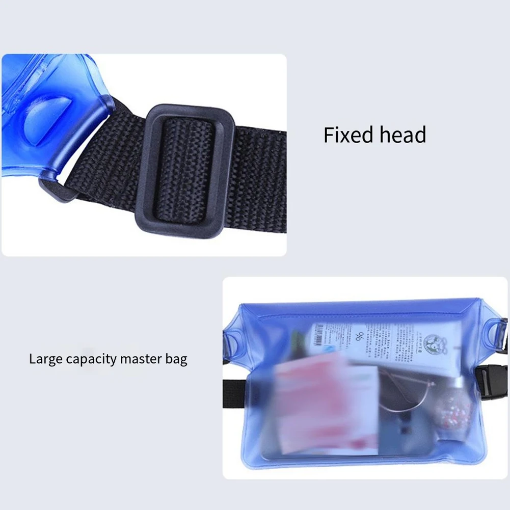 Waterproof Fanny Pack Keeps Cell Phones and Valuables Safe and Dry Waterproof Waist Bag for Boating Swimming Snorkeling Kayaking