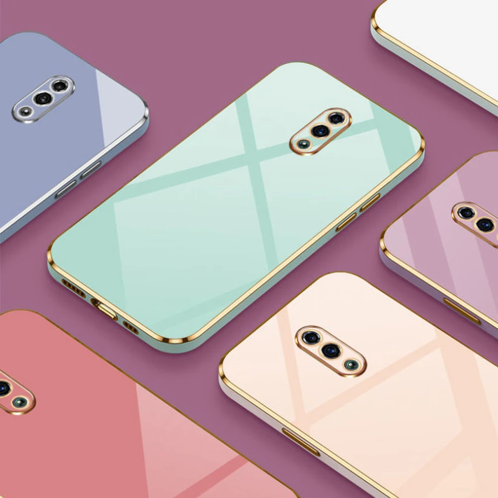 For Oppo Reno Case Camera Lens Protection For oppo reno Phone Case CPH1917 Cover Reno 6.4