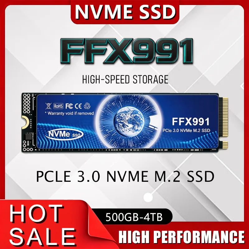 NEW FFX991 NVMe SSD M.2 Internal Solid State Drive High Speed PCIe 3.0 Gaming Drive Works for Laptop PC Hard Disk NVMe