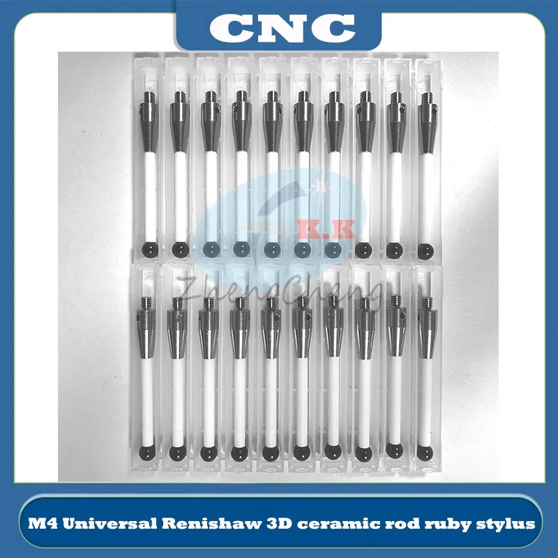 The CNC M4 Universal Ceramic Probe replace Renishaw Three-coordinate Ceramic Rod ruby Stylus Probe M4-C5706 MMP25 CF-38 6.0mm