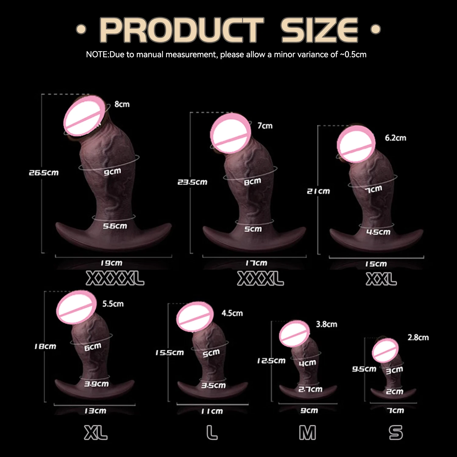 JYBL Soft Huge Realistic Dildo Thick Artificial Fake Penis Adult Sex Toys For Women Vaginal Massager Masturbate Anus Stimulate view 5