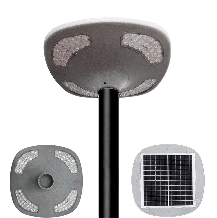 

Outdoor waterproof solar garden light 3 meters residential park street lighting 30W aluminum profile led landscape light