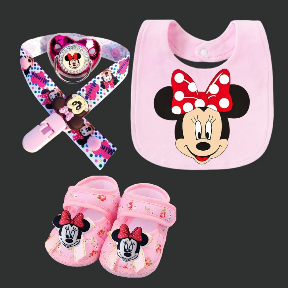 

Baby pacifier & pacifier chain cute baby feeding bib newborn shoes newborn chewable nipples with dust cover newborn feeding gift