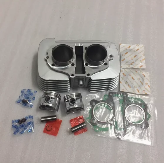 الاتحاد الأوروبي جودة دراجة نارية 233CC 53 مللي متر تتحمل كبير اسطوانة عدة المكبس مجموعة لهوندا CBT250 CA250 المتمردين CMX250 DD250 CBT CA CMX DD 250 #5