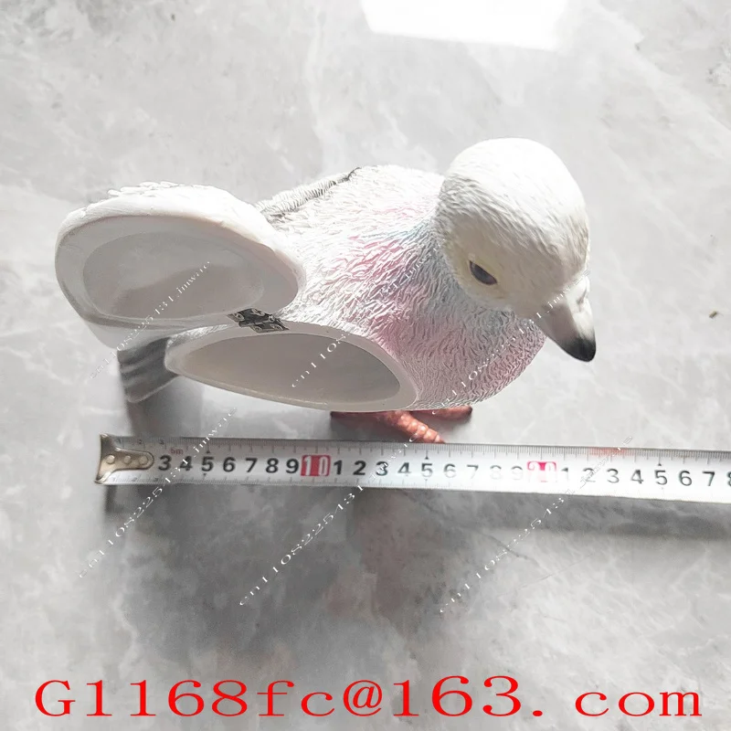 Multi-functional Storage Bag Home Decor Ornament Creative Pigeon Clutch Bag, Funny 3D Simulation Pigeon Shape Handbag
