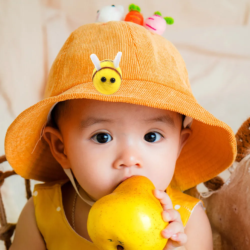 

Набор из 8 милых фетровых пчелок для рукоделия: для заколок, украшения одежды, сувениров для вечеринок, детских подарков, декора комнаты, миниатюрные животные