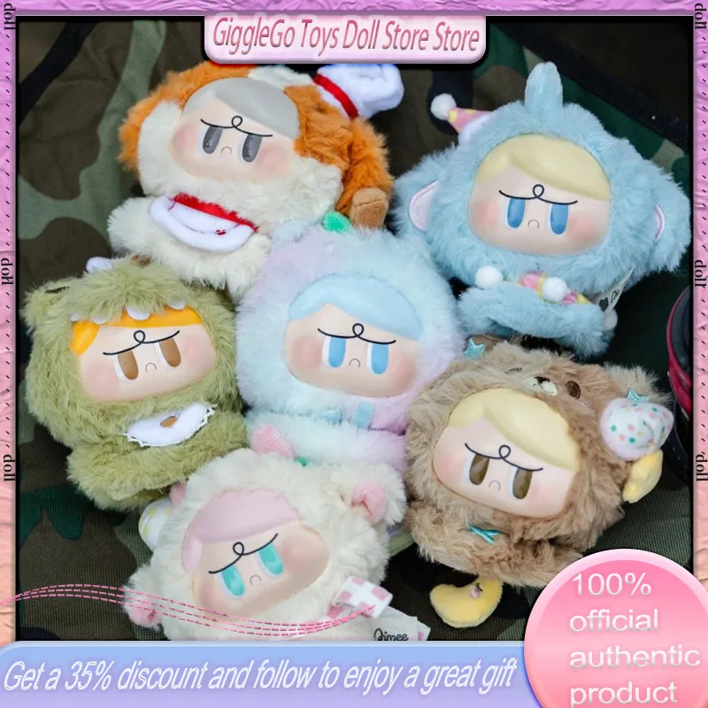 

In Stork, новая подлинная серия Angryaimee Qi Bao Huang, виниловая плюшевая глухая коробка, милая аниме Angry Doll, сумка, кулон, подарок для девочки