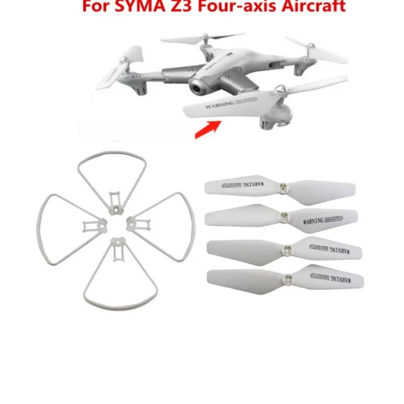 

Syma Z3 Drone Protective Frame Propellers Blades Cover CW CCW Replacement Fans for Quadcopter Four-Axis Aircraft Parts Original