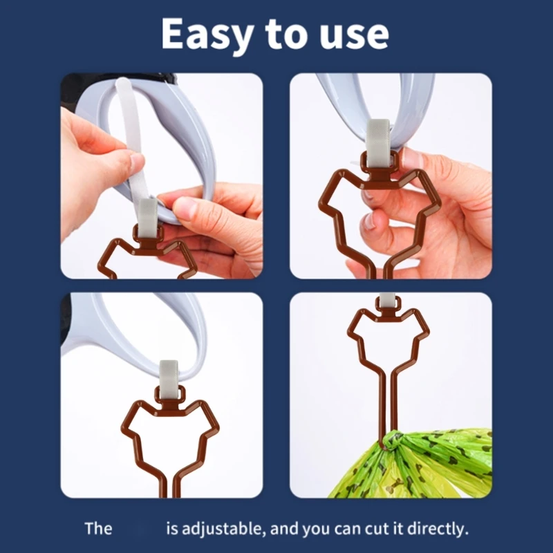 

Мешок для мусора для домашних животных, 18 рулонов, мешки для какашек с ароматом кофе, легкий дизайн для владельцев собак, для