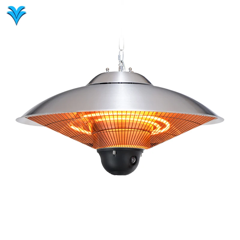 

China 2200w Adjustable Power Manual Control Heater Warmer Smart House Garden Patio Electric Infrared Heater