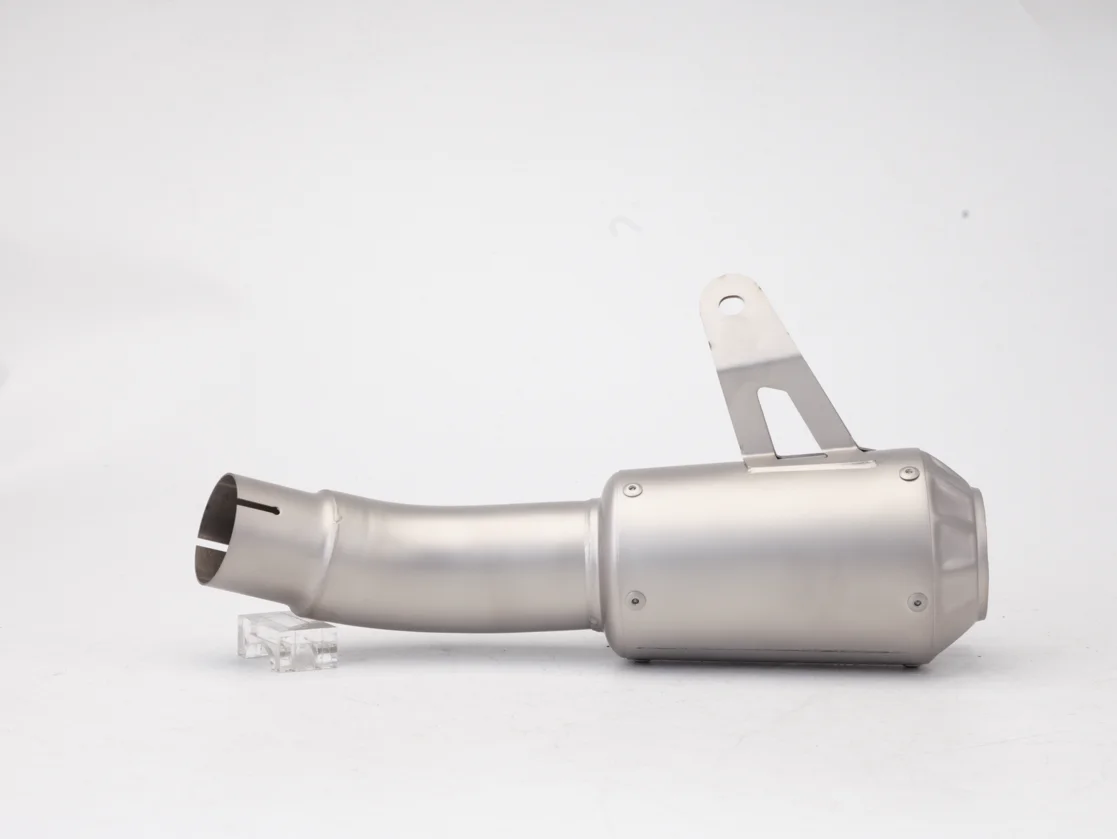 Slip-On Integrated Mid & Tail Exhaust System For ZX-4R ZX-4RR 2023-2025, Motorcycle Modified Full Mid Tail Exhaust