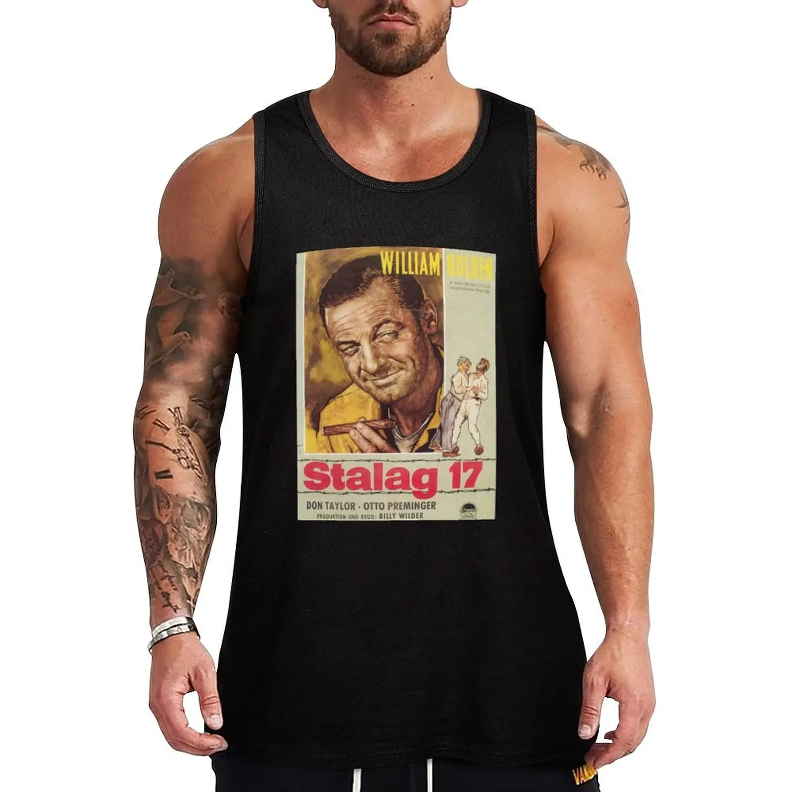 Stalag 17 Billy Wilder Tank Top quick-drying t-shirt gym clothing Men's summer clothes singlets for men