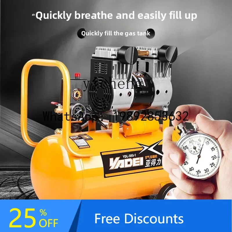 A1  oil-free silent air compressor small air pump air compressor pneumatic tool woodworking painting manufacturer