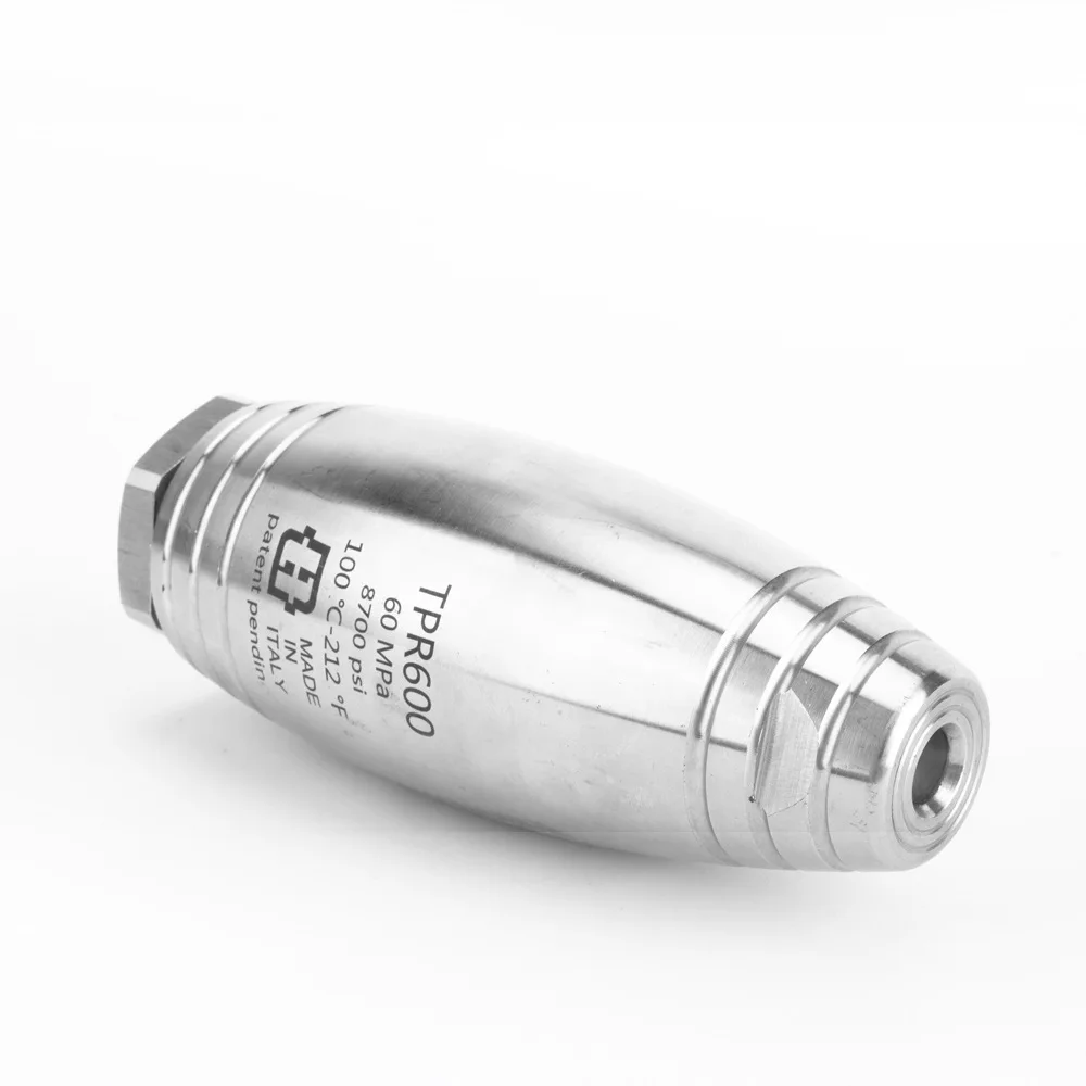 600 bar/8700 psi Ultra-Hochdruck-Rotationsdüse, Edelstahlgehäuse, Keramikdüsenkern für Hochdruckreiniger, Wasserpistole – Detail 3