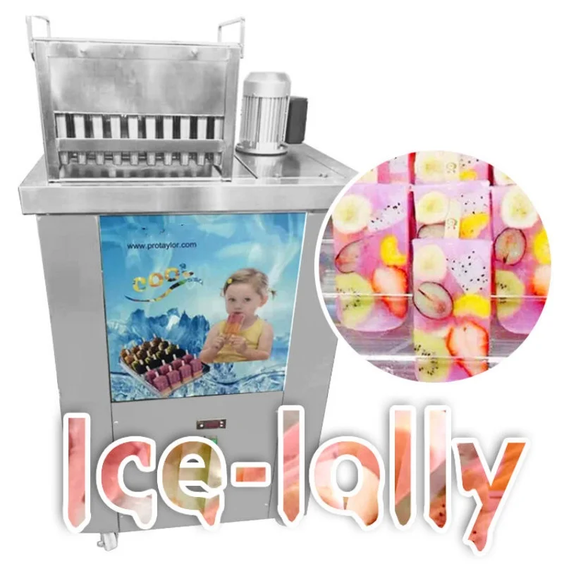 Commercial Catering Air Cooling Small Stainless Steel Ice Popsicle Maker Machine Making Popsicle Machine For Snack Food Factory