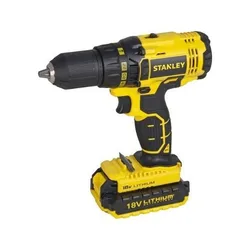 Stanley SCD201D2K-TR Cordless Hammer Drill, Yellow/Black