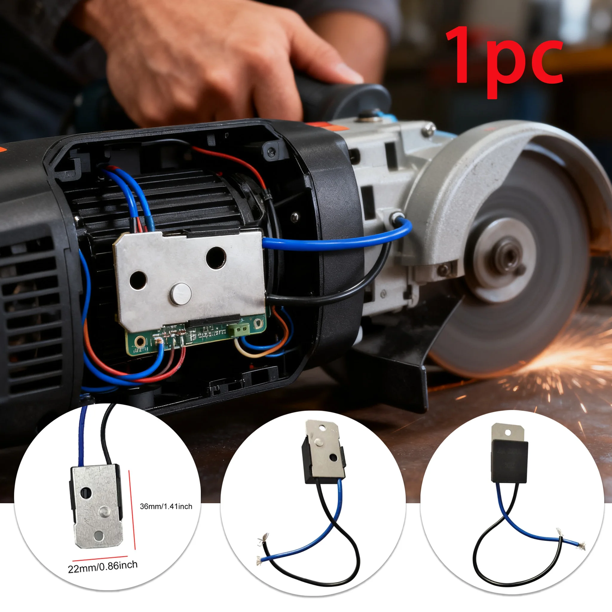 

230V Soft Start Drive Module Soft Start For Angle Grinder Power Tool Parts Cutting Machine Slotting Saw Aluminum Machine 20A/12A