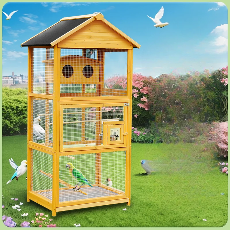 

Parrot Breeding Box Hanging Bird Nest Bird Cage Plastic House Mating Box For Lovebird Nido Para Pajaros Cockatiel Budgie Conure