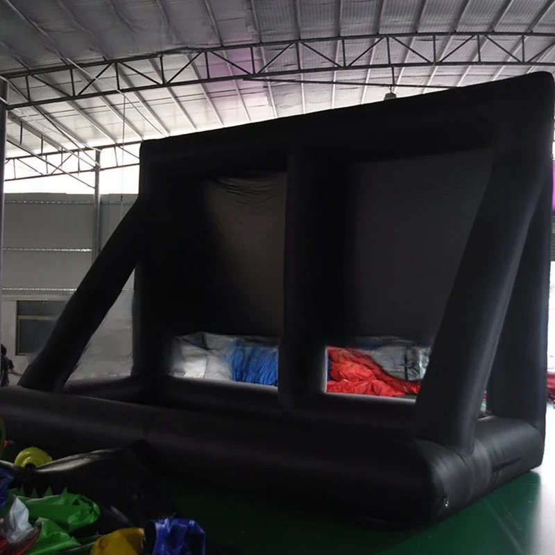 giant inflatable Brand new 10x8m movie screen outdoor inflatable TV projector screen with free delivery for outdoor film