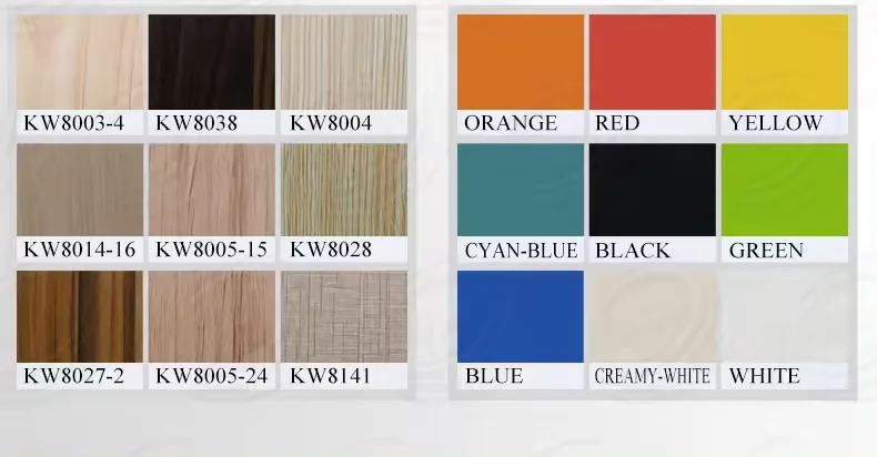 Custom.HIKUYA Rak Melamin untuk Slatwall Dapat Custom Berbagai Macam Warna - Warna Kayu