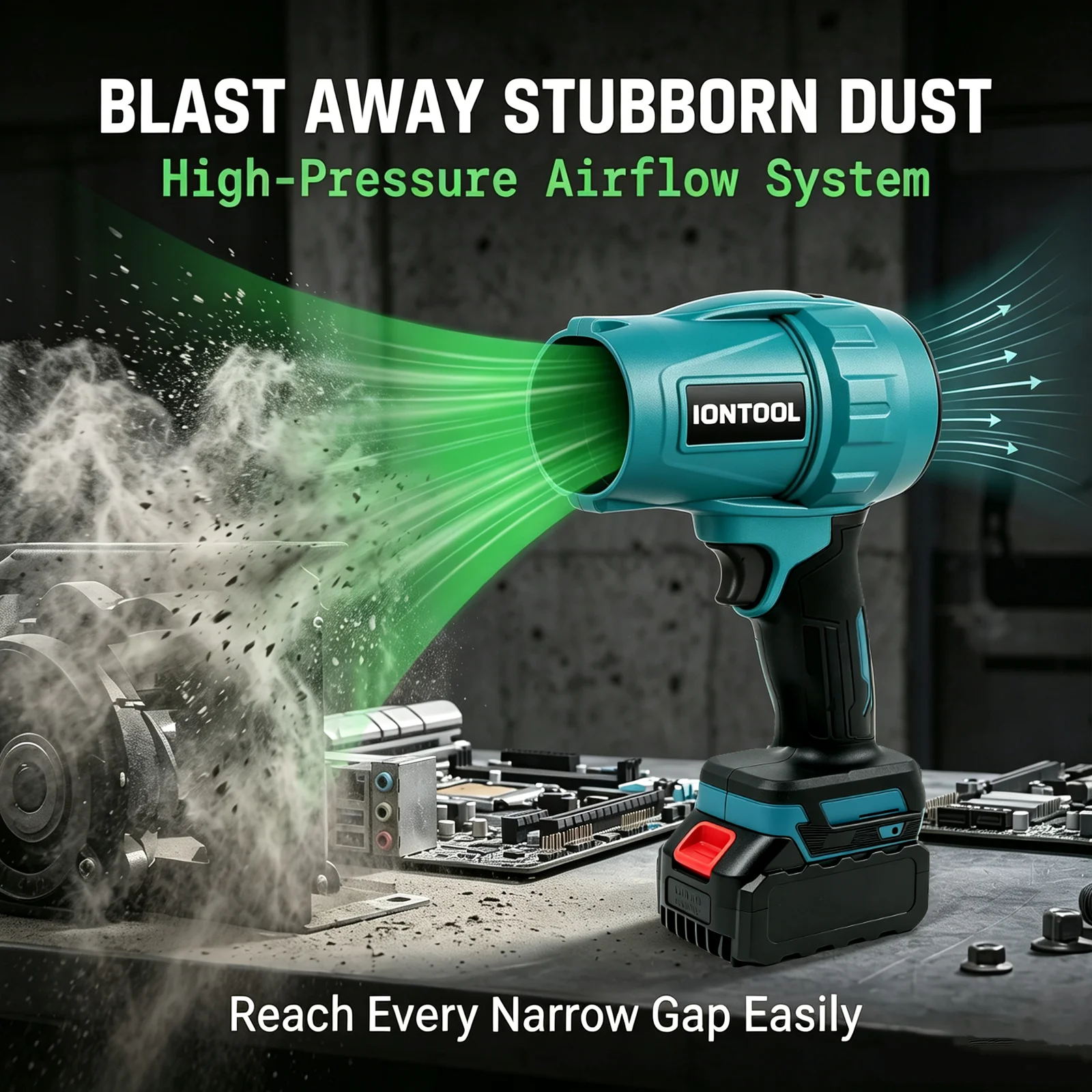 เครื่องเป่าลมไร้สาย IONTOOL 70 - Leaf Blower Cordless บทวิจารณ์และราคา