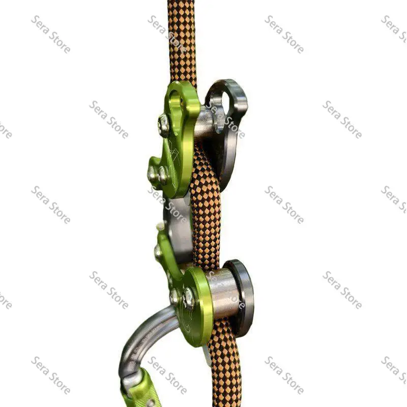 Outdoor Aerial Work Climbing Grasping Knot Manual Up and Down Device Mechanical Grasping Knot Pulley