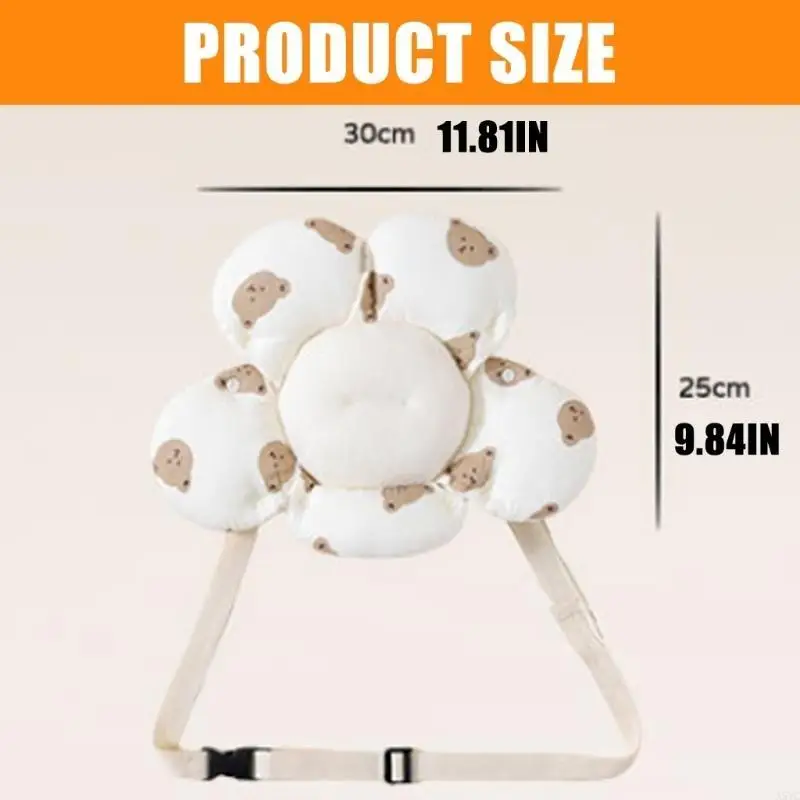 A5YC Baby Head Support Pillow Child Head Neck Safety Supporting Cushion for Car Seats Ensuring Safe Journey