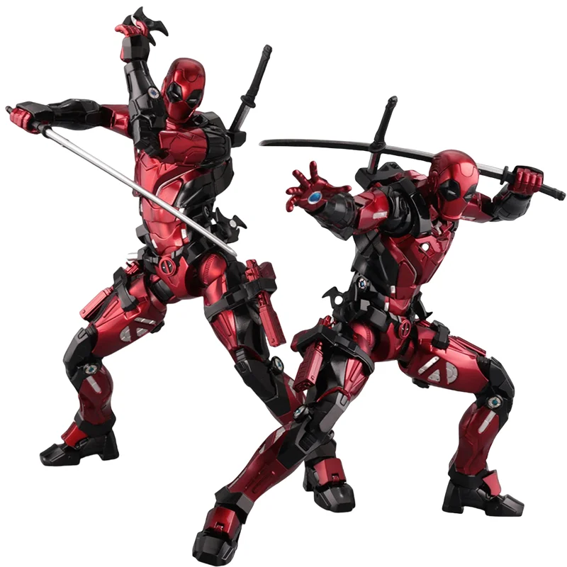 Sentinel X-Men Deadpool Wolverine Collection Action Figure Movable Model Anime Movie Comics SHFiguarts GK Doll Toy for Kids Gift