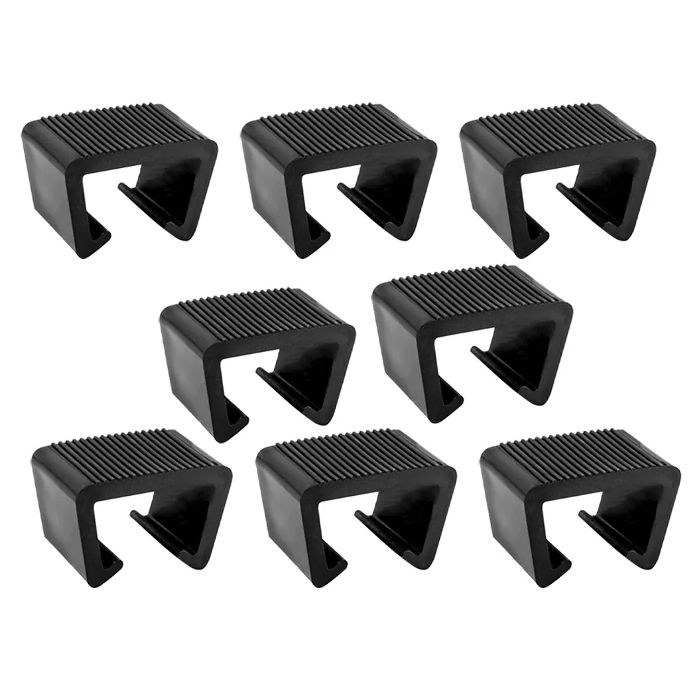 

8Pcs Rattan Furniture Clips Strong ABS Material Outdoor Sofa Fasteners Patio Wicker Chair Connector Sectional Sofa Clips