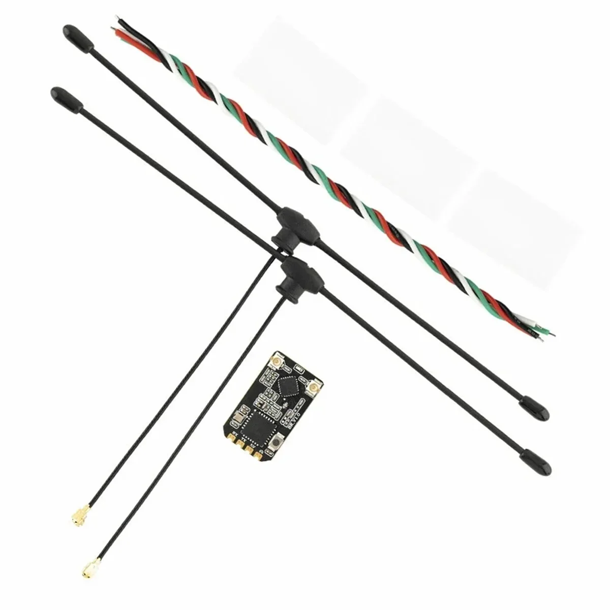 Para bandit br3 elrs 915mhz receptor expresslrs 915 tcxo embutido com antena t para fpv racer drone quente